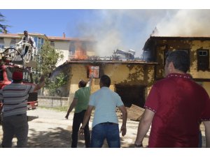Tavşanlı’da yangın