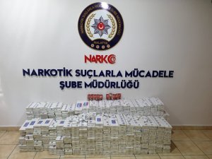 Malatya’da 6 bin 170 paket kaçak sigara ele geçirildi