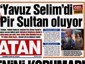 Erdoğan Yavuz Selim talimatı vermemiş