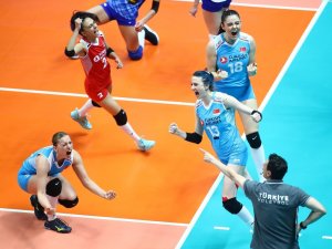 2019 FIVB Voleybol Milletler Ligi: Türkiye: 3 - Rusya: 0