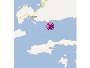 Bodrum’da 4.2 şiddetinde deprem