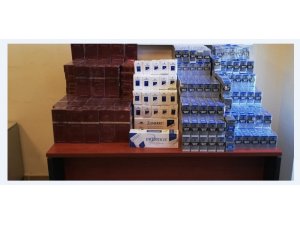 Gaziantep’te 5 bin 100 paket kaçak sigara ele geçirildi