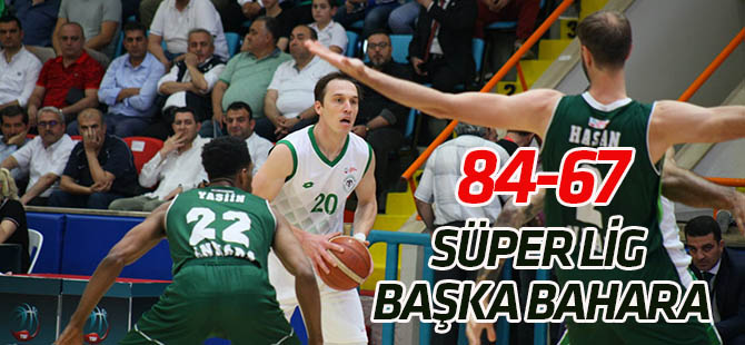 Konyaspor Basketbol'da Süper Lig başka bahara