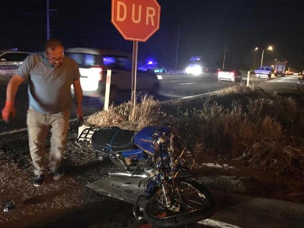 Konya'da otomobille motosiklet çarpıştı: 1 ölü