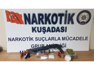 Kuşadası’nda bayram öncesi uyuşturucu tacirlerine darbe