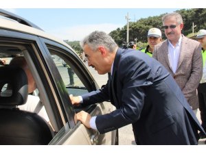 Bayram trafiğine yerinde inceleme