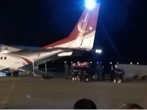Şehit Yasin Çubuk’un naaşı Afyonkarahisar’a geldi