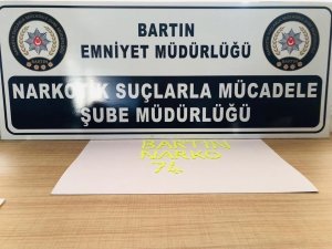 Bartın’da uyuşturucu operasyonu: 1 tutuklu