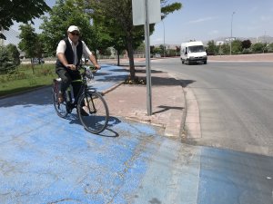 Bu şehirde her hanede bir bisiklet var