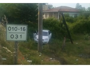 Samsun’da trafik kazası: 2 yaralı