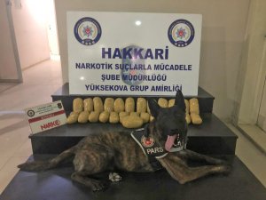 Hakkari'de 13,5 kilo eroin ele geçirildi