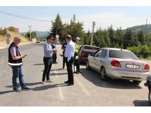 Polis ve jandarmadan ortak trafik ve asayiş uygulaması