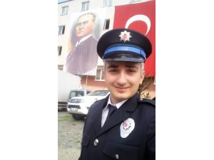 Genç polis kazada hayatını kaybetti