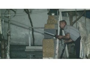 Hoca Ahmet Yesevi’de korkutan yangın