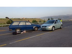 Kayseri’de meydana gelen trafik kazasında 5 kişi yaralandı