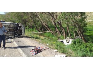 Bayram yolunda kaza: 4’ü ağır 6 yaralı