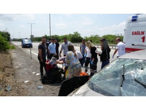 Bayram tatili için 700 kilometre katettiler, 300 metre kala kabusu yaşadılar