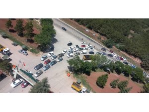 Eskişehir’de helikopter destekli trafik denetimi