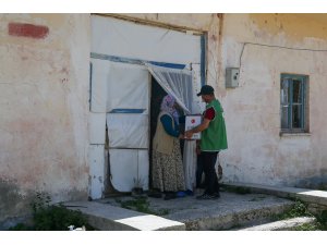Van'da bin 250 aileye gıda yardımı