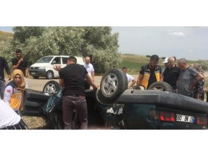 Kırşehir’de kaza:1 ağır yaralı