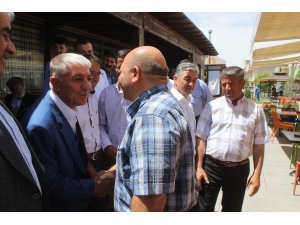 Karapınar'da bayramlaşma