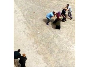 Dehşet anları kamerada