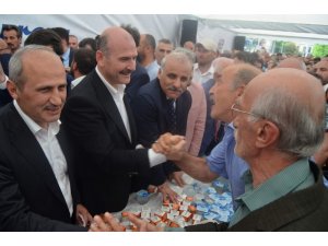 Bakan Soylu Trabzon Havalimanı çıkışında kendisine yönelik tepkiyi gündeme getirdi