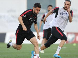 Milliler, Fransa maçının hazırlıklarını sürdürdü