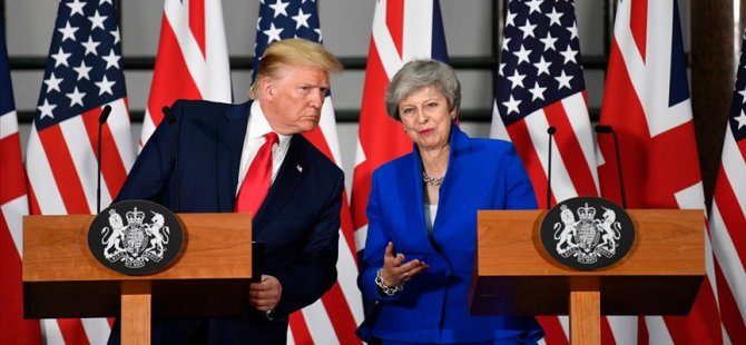 May-Trump ortak basın toplantısı