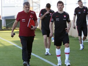 Milliler, Fransa maçının hazırlıklarını sürdürdü