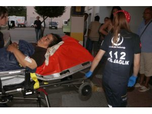 Fıtık ağrısı nedeniyle dağda mahsur kalan kadını 112 ekipleri kurtardı