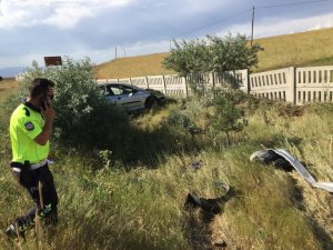 Kırıkkale'de otomobil devrildi: 5 yaralı