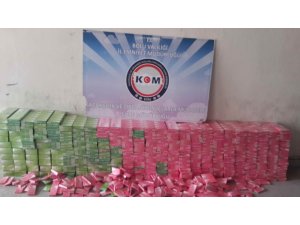 Bolu’da kaçak sigara operasyonu