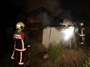 Başkent’te korkutan yangın