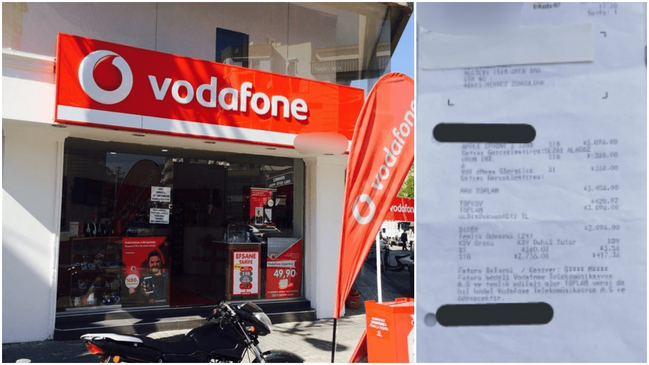Faturadaki detay isyan ettirdi Vodafone'a abonelerden büyük tepki!
