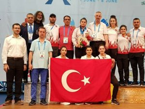 Konya Spor Lisesi’nden halterde dünya ikinciliği
