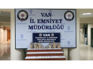 Van’da tarihi eser operasyonu