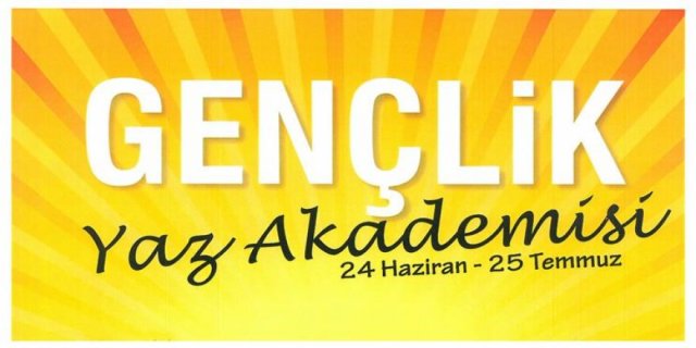 Gençlik Yaz Akademisi başlıyor