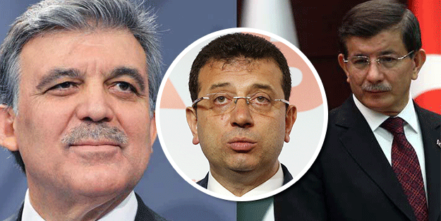 Gül ve Davutoğlu, Binali Yıldırım'a karşı İmamoğlu'nu mu destekliyor?