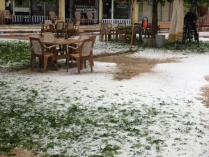 Konya için 24.00'e kadar  kuvvetli yağış ve dolu uyarısı