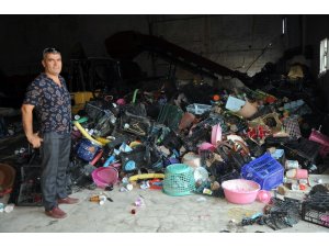 Atık toplayan hurdacıydı, şimdi atıkları işleyen tesisi var