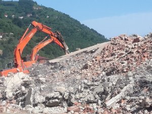Fırtına Vadisi’nde tebligat engeline takılan yıkımlar bugün yeniden başladı