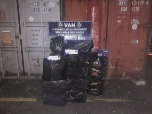 Van’da 10 bin 970 paket kaçak sigara ele geçirildi