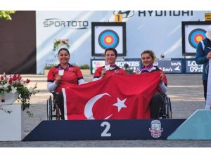 Paralimpik okçular dünya ikincisi oldu