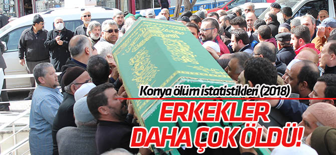 Konya ölüm istatistikleri (2018)