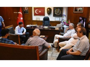 İYİ Partili Arslan’dan Başkan Özcan’a ziyaret