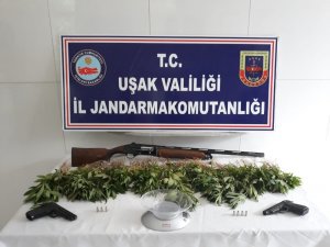 Uşak’ta uyuşturucu operasyonu