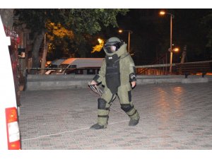Malatya’da şüpheli valiz fünyeyle patlatıldı