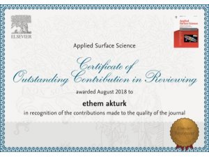 ADÜ Öğretim Üyesine ‘Seçkin Hakem’ ödülü