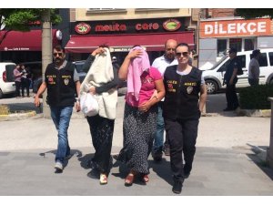 Hırsızlık şüphelileri adliyede